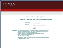 Tablet Screenshot of foyalty.co.uk